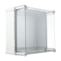 Fibox SOLID Terminal Box PC IP66 and IP67 H280 x W280 x D130mm Clear