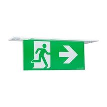 Stanilite Single Point Platinum Exit Lighting LED Edgelit Recessed Original Style