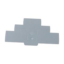 Allen-Bradley 1492-P End Plate Blue for Three Level Push-in Terminals