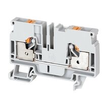 Allen-Bradley 1492-P Push-in Terminal 6mm 1 Level 2 Conductor Entries Grey