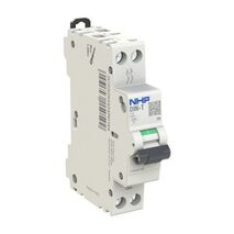 NHP DIN-T Miniature Circuit Breaker MCB 6kA 2 Pole 6A C Curve (18mm width)