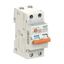 NHP MOD6+ RCBO 6kA 1 Pole and Switched N 10A C Curve 10mA Type A