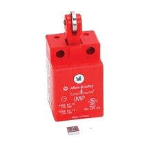 Allen-Bradley 440P Safety Limit Switch 15mm Mini Plastic Top Push C-Roller 1NO 1NC BBM 1/2Inch NPT