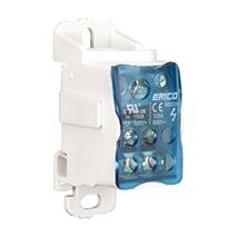 nVent ERIFLEX Distribution Blocks 125A Cu In 1 x 10 to 35mm Out 1 x 6 to 16mm and 6 x 2.5 to 16mm