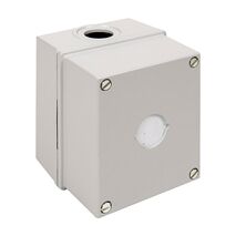 Allen-Bradley 800F Enclosure Die Cast Metal 1 Hole Metric Conduit Grey for 22.5mm Pushbutton
