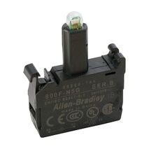 Allen-Bradley 800F Integrated LED Module Latch Mount 120V AC Green
