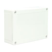 Fibox MNX Terminal Box ABS IP66 and IP67 High Base H130 x W180 x 60mm Grey