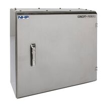 NHP Concept Premier Panelboard Accessory Module 432mm IP66 without Escutcheon Stainless Steel