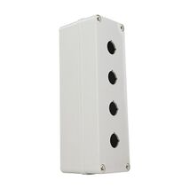 Sprecher and Schuh D7 Enclosure Deep Profile Plastic 22.5mm 4 Hole Grey