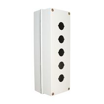 Sprecher and Schuh D7 Enclosure Metal 22.5mm 5 Hole Grey IP66