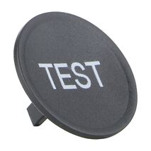 Sprecher and Schuh D7 Colour Cap for Flush Non Illuminated Pushbutton 22.5mm Black Test