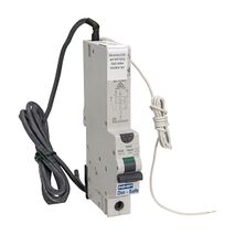 NHP DIN-T Residual Current Device Long Body w/ Overcurrent 10kA 6A 1Pole and N D Curve 30mA Type A