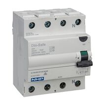 NHP DIN-T Residual Current Circuit Breaker RCCB 3Pole and Neutral 40A 30mA Type AI