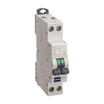 NHP DIN-T Miniature Circuit Breaker 2 IN 1 6kA 1Pole plus 1Pole 4A 18mm Width