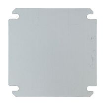 Fibox EK Mounting Plate Steel suits 190 x 190mm