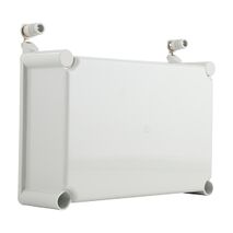 Fibox EK Cover suits 280 x 190mm Base 80mm High with Hinges Grey