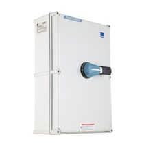 Socomec ISO Enclosed Isolator, Large IP 65 Plastic Grey, Handle - Blue, 3P 160A