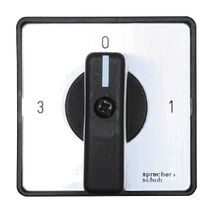 Sprecher and Schuh L2 Cam Switch Ctrl Knob 45 Deg Std Screw Fix Mount 48 x 48mm Fr Engraved 1 0 2