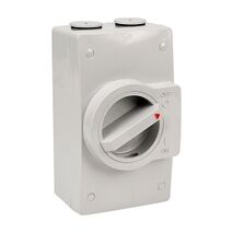 NHP NLINE Isolating Switch, Large IP 66 Plastic, 3 Pole 40A 500V AC