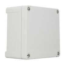 NHP NLINE Terminal Box Plastic IP65 H110 x W110 x D65mm Grey