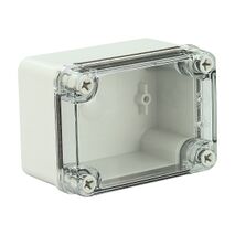 Fibox Piccolo Terminal Box PC IP66 and IP67 H80 x W110 x D65mm Clear