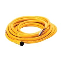AB 889N Cordset Cable PVC Yellow 5Pin 16AWG Mini and Mini Plus Male Straight Femal Straight F 5m