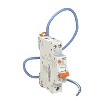 NHP MOD6+ RCBO 6kA 1 Pole and Switched N 10A C Curve 30mA Type A (Pigtail)