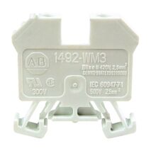 Allen-Bradley 1492-W Screw Connection Mini Terminal 2.5mm 1 Level 2 Conductor Entries White