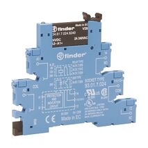 Finder 38 Series Solid State Interface Relay 2A 1NO Contact 24V DC Sensitive Coil 24V DC Output
