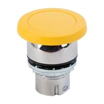Allen-Bradley 800F Pushbutton 22.5mm Metal Momentary Mushroom Head 40 mm Black