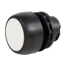 Allen-Bradley 800F Pushbutton 1 Speed White Horizontal Vertical Blank