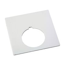 Allen-Bradley 800H Legend Plate 62 X 62mm, Automotive, Blank, Grey