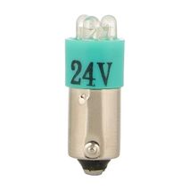 Sprecher and Schuh D7 Lamp BA9S LED 24V AC DC Green