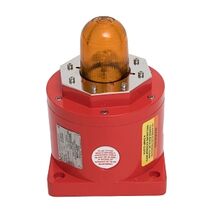 Moflash BC150 Ex d Strobe Xenon 100 to 240V AC 20J Glass Reinforced Plastic Amber