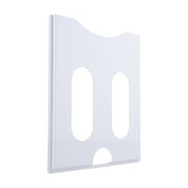 NHP Concept Panelboard Accessory Door Schedule Card Holder 7mm Pocket A4 White