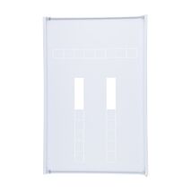 NHP Concept Panelboard Accessory Escutcheon 36 and 48 Way 4 Modules 864mm White