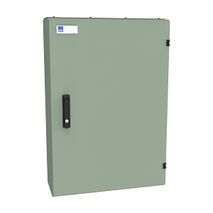 NHP Concept Premier Panelboard Accessory Module 432mm IP66 DIN 48 Way Cutout Escutcheon Grey