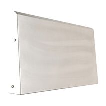 NHP Concept Premier Panelboard Accessory Rainhood Kit Single Stainless Steel