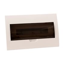 NHP MOD6 CSB Insulated Loadcentre 18 Way DIN Flush Door Transparent
