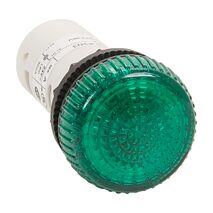 Sprecher and Schuh D7 Pilot Light 22.5mm Monolithic LED 240V AC Green