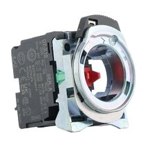 Sprecher and Schuh D7 Contact Block Metal Latch Mount 1 N.C. plus Plate for 22.5mm Pushbutton