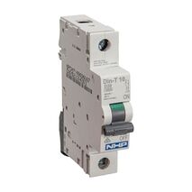 NHP DIN-T Miniature Circuit Breaker 10kA 1Pole 63A D Curve