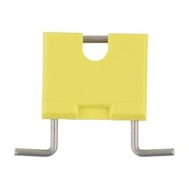 NHP DIN-T Accessory Locking Device Non Captive suits DTCB10H 4mm Yellow Qty 10