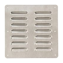 nVent HOFFMAN ASR/ADR/SRE Ventilation Louvre 220 x 220mm 316 Stainless Steel