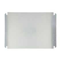 Fibox EK/SOLID Mounting Plate Steel suits 380 x 280mm