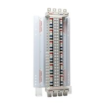 NHP POWERMAX GB Isolation Busbar Chassis DIN-T 250A 24 Way 3Pole Plus Neutral Universal RWBN