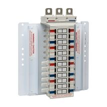 NHP POWERMAX GB Isolation Busbar Chassis DIN-T 250A 84 Way 3Pole Top Feed