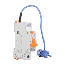 NHP MOD6 Residual Current Device - Short body w/ Overcurrent 6kA 25A 1PN C Curve 10mA Type A Pigtail