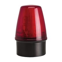Moflash LED100 ECO Beacon 8 LEDS STD or Flash Mode IP65 8 to 17V AC DC Wall or SUF Mount Lens Red