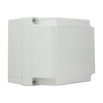 Fibox MNX Terminal Box PC IP66 and IP67 Low Box H130 x W80 x 50mm Grey